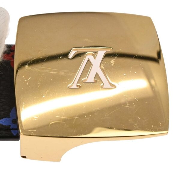 Louis Vuitton Black Multicolor Ceinture LV Cut Belt - Picture 9 of 9